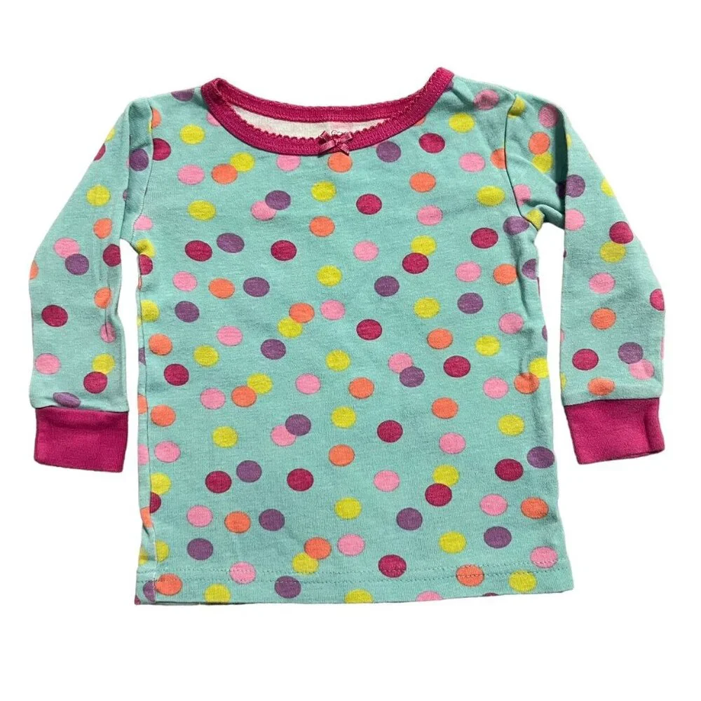 Koala Kids 12m Colorful Polkadot Pajamas